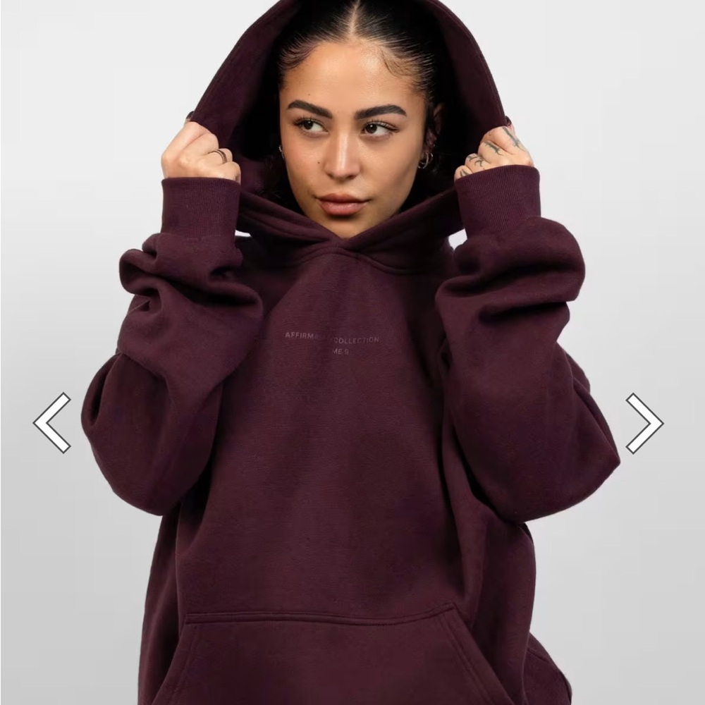 Comfrt Burgundy Affirmation Set